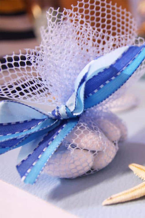 dragées mariage brest les caves de mon pere SACHET BLEU