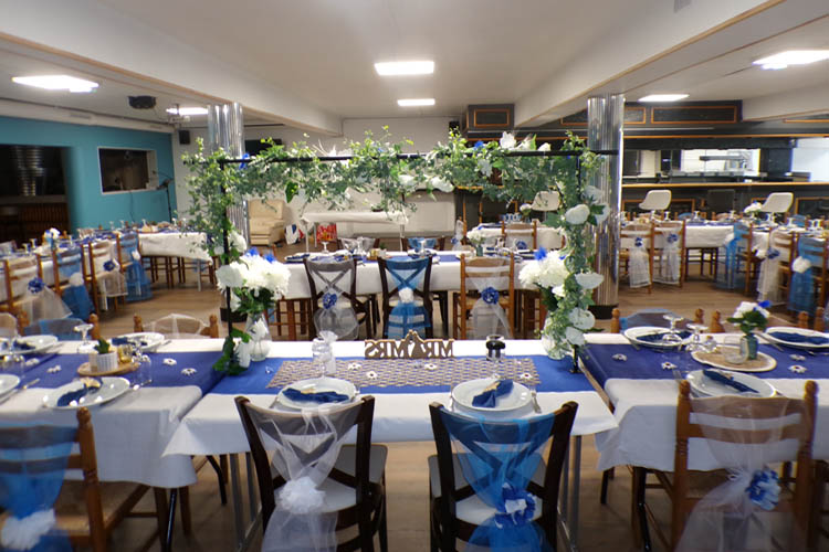location de salle mariage brest landivisiau le canik - salle bleue
