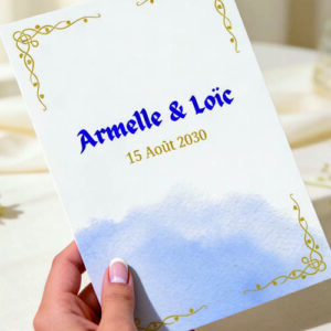 Faire-part et papeterie de mariage Collection Celtique personnalisable sur Canva
