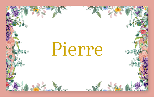 Faire-part et papeterie de mariage Collection Fleurie personnalisable sur Canva – Image 10