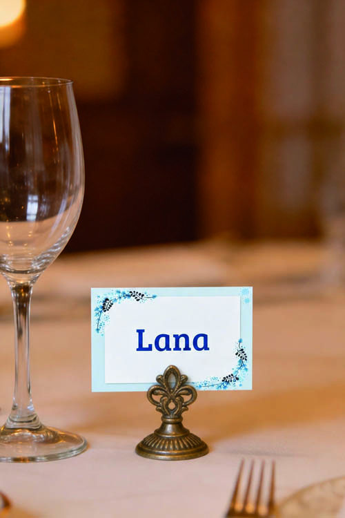 Faire-part et papeterie de mariage Collection Hiver personnalisable sur Canva – Image 4