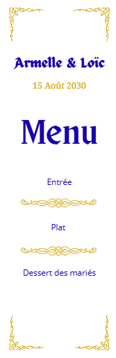 Faire-part et papeterie de mariage Collection Celtique personnalisable sur Canva – Image 9