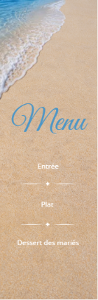 Faire-part et papeterie de mariage Plage personnalisable sur Canva – Image 9