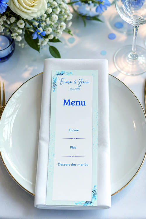 Faire-part et papeterie de mariage Collection Hiver personnalisable sur Canva – Image 3
